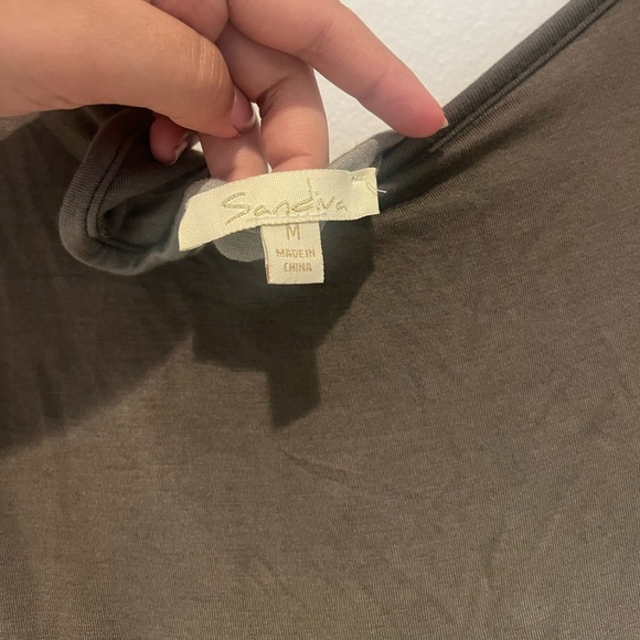 Sandiva Women’s Green Ombré Long Sleeve Top Size Medium - Picture 4 of 6